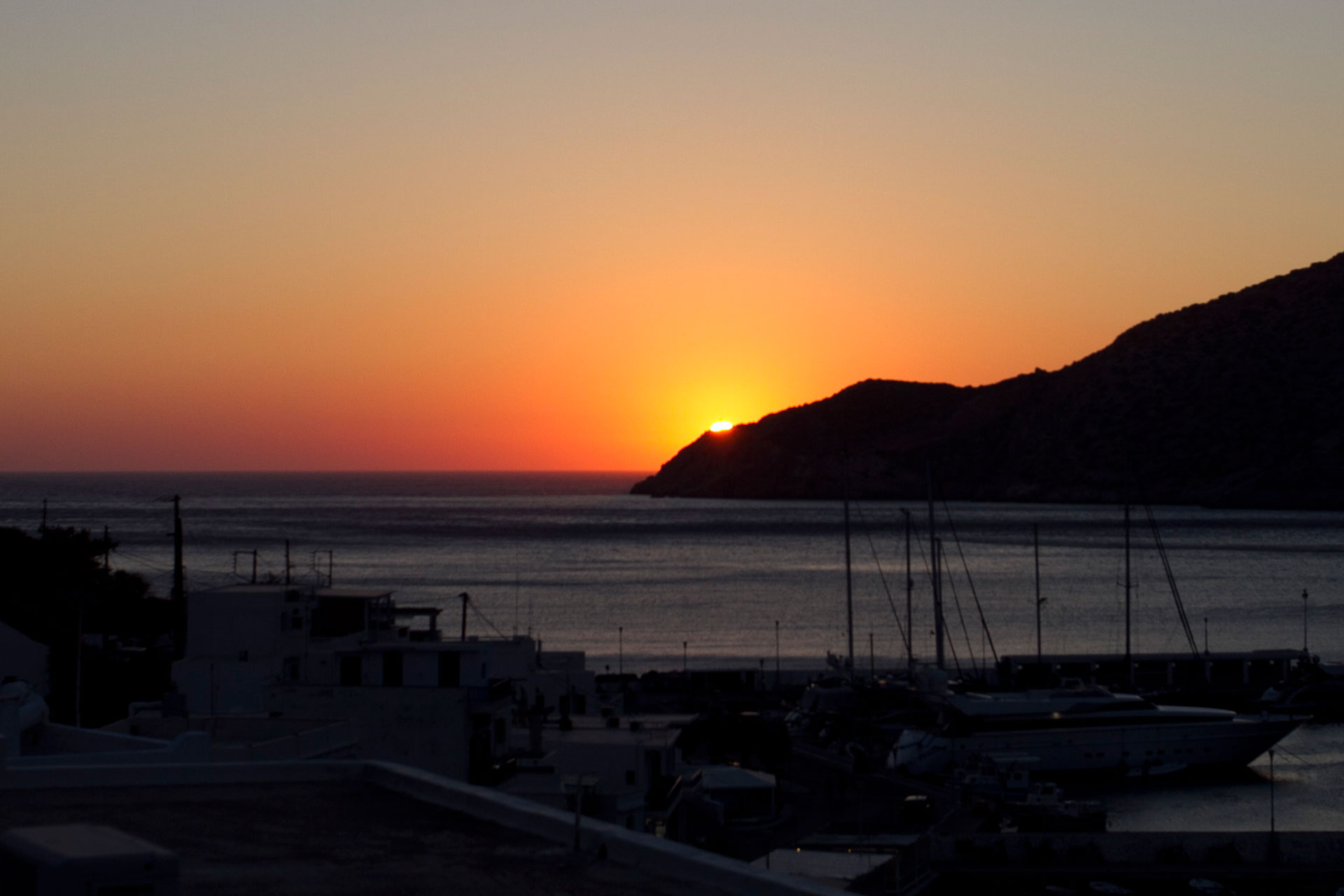 Sunset at Sifnos